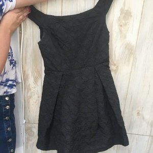 L'ATISTE by Amy Women's Black Embroidered dress